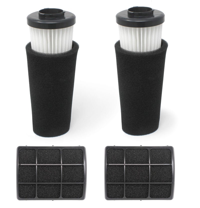 Fette Filter - Pre Motor Odor Trapping Filter & Inlet Filter Set Compatible with Dirt Devil Endura. (F111 & F112) - Combo Pack of 2 - Image 2
